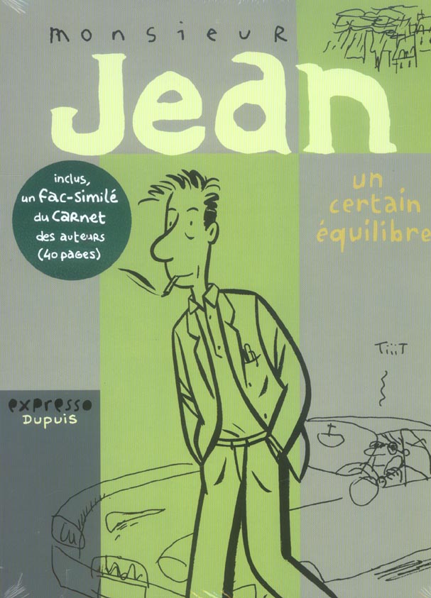 Monsieur jean Tome 7 ; un certain equilibre + coffret vide - flash vidéo