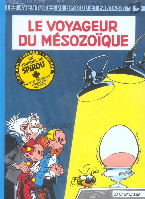 Spirou et Fantasio Tome 13 : le voyageur du Mésozoïque - flash vidéo