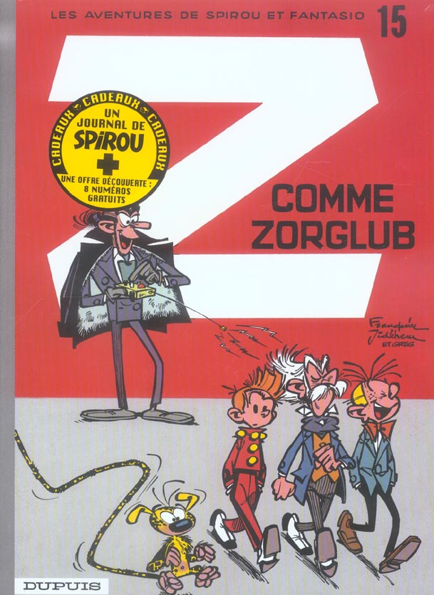 Spirou et Fantasio Tome 15 : Z comme Zorglub - flash vidéo