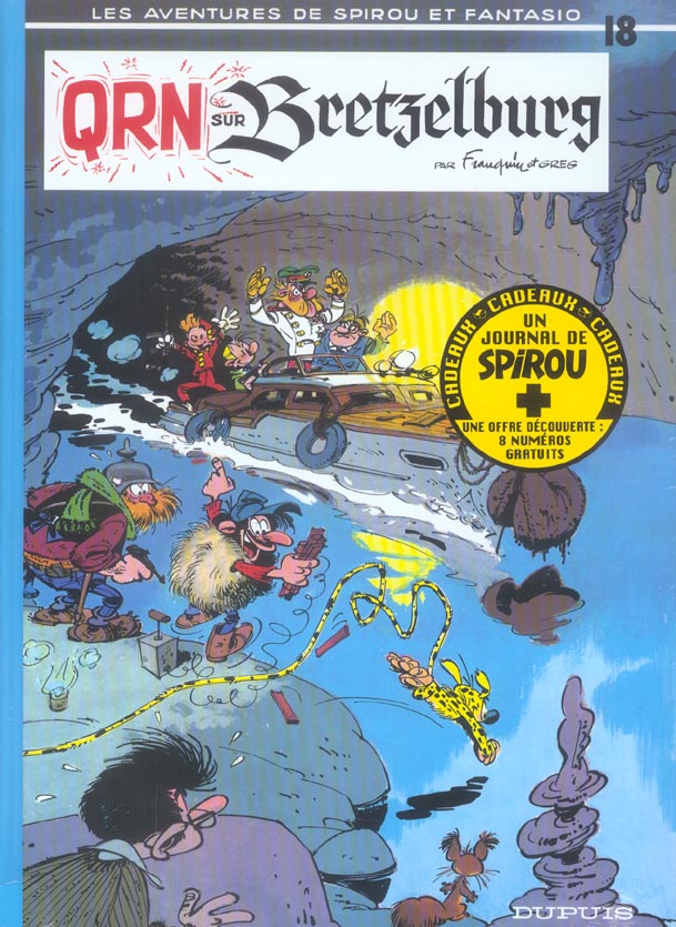 Spirou et Fantasio Tome 18 : QRN sur Bretzelburg - flash vidéo