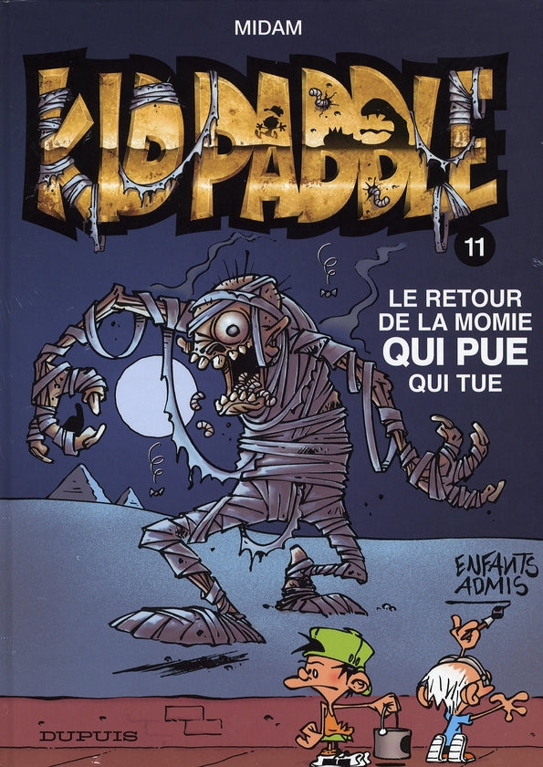 Kid Paddle Tome 11 : le retour de la momie qui pue qui tue