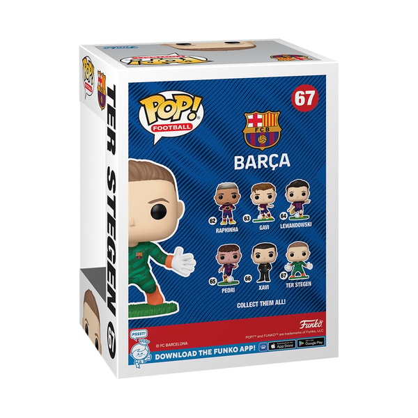 Funko Pop! Football: Futbol Club Barcelona - Marc-André ter Stegen - flash vidéo