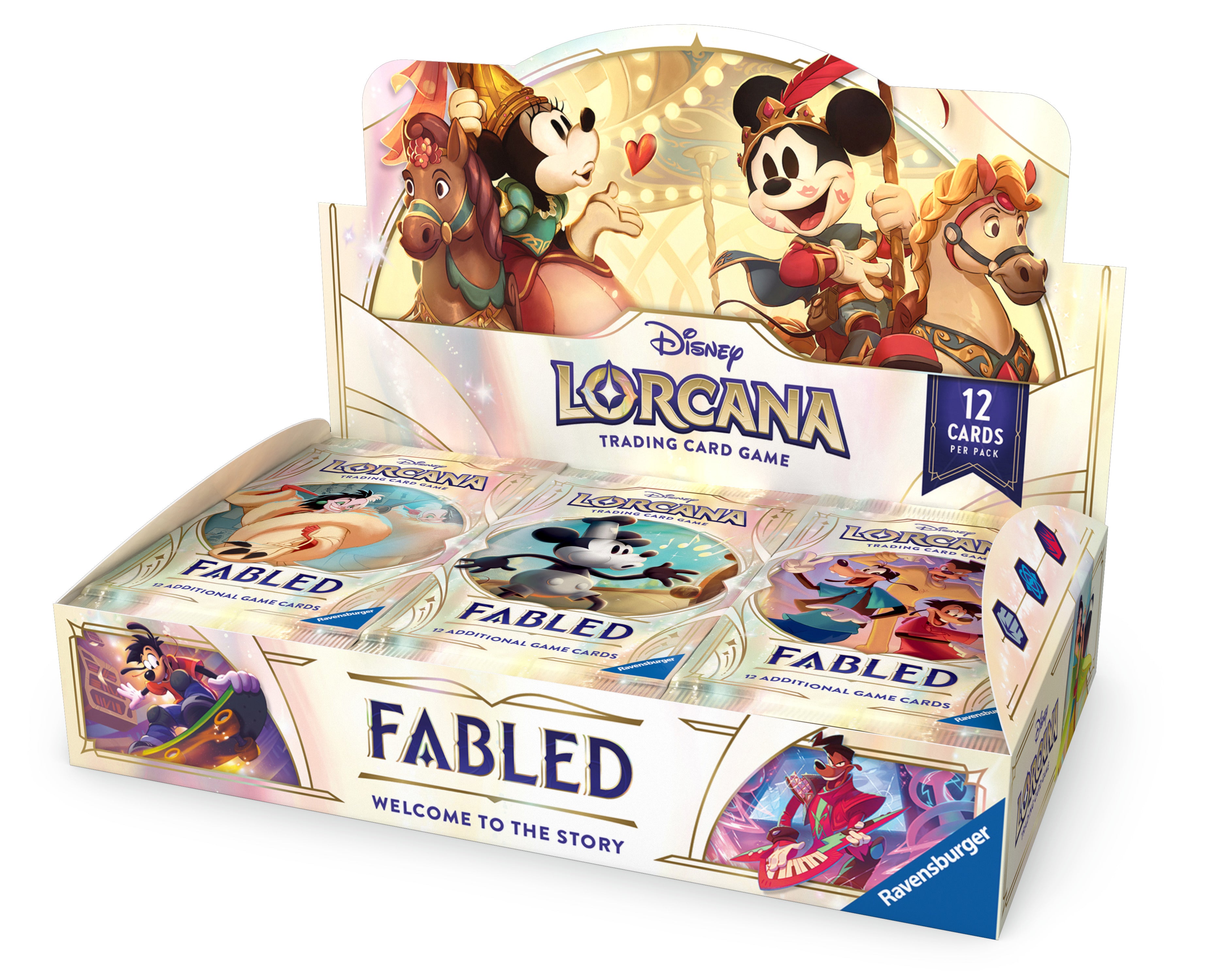 Disney Lorcana TCG: Fabled - Booster Display (24 Booster)
