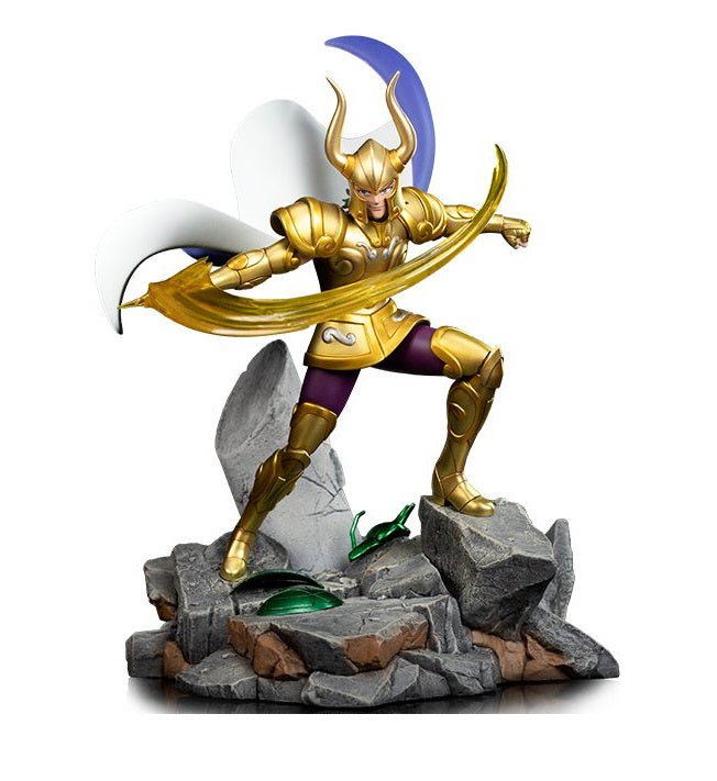 Iron Studios - Art Scale 1/10 - Saint Seiya - Capricorn Shura Statue 25cm