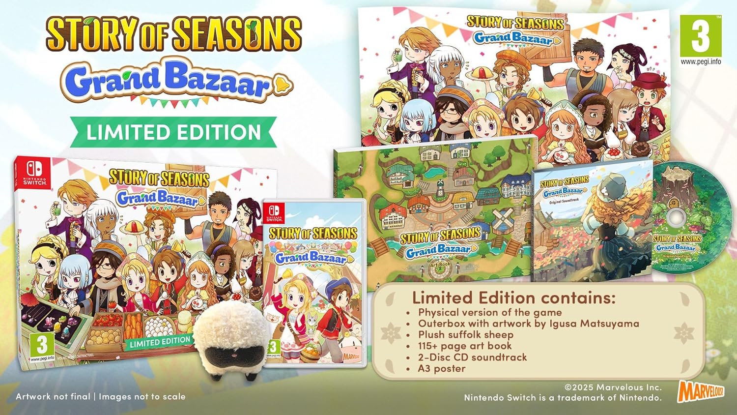 STORY OF SEASONS : Grand Bazaar - Limited Edition