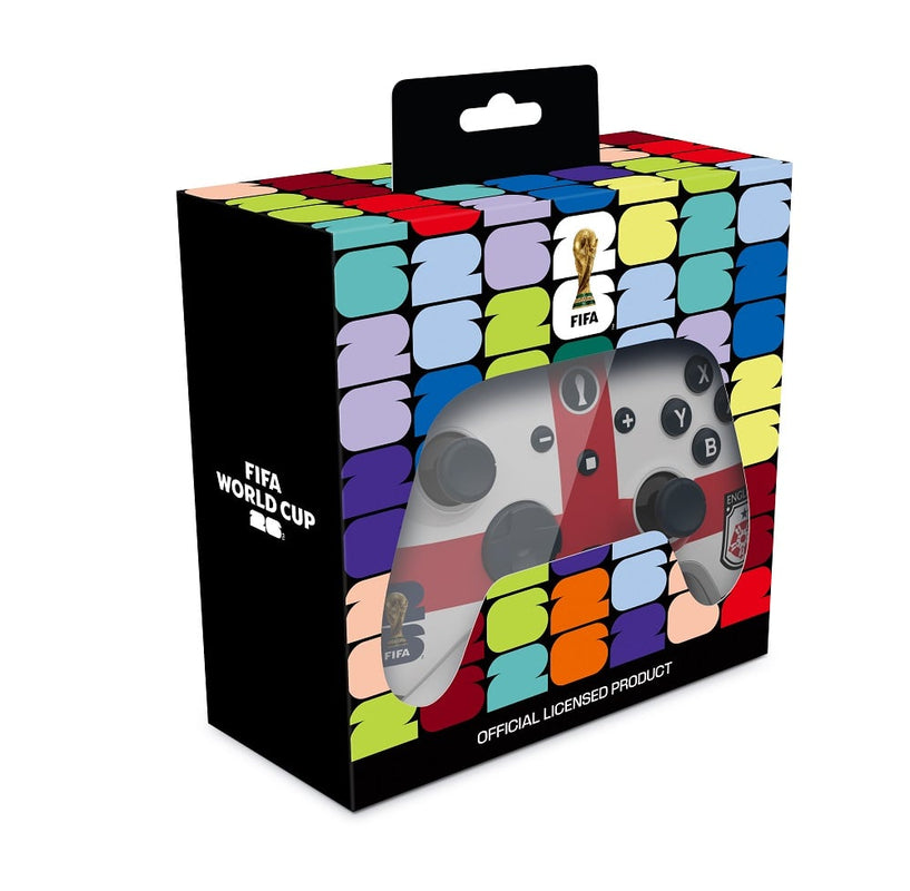 FIFA WorldCup 26 - AURORA+ Manette sans fil Angleterre pour Switch, Switch 2, PC, Android et IOS