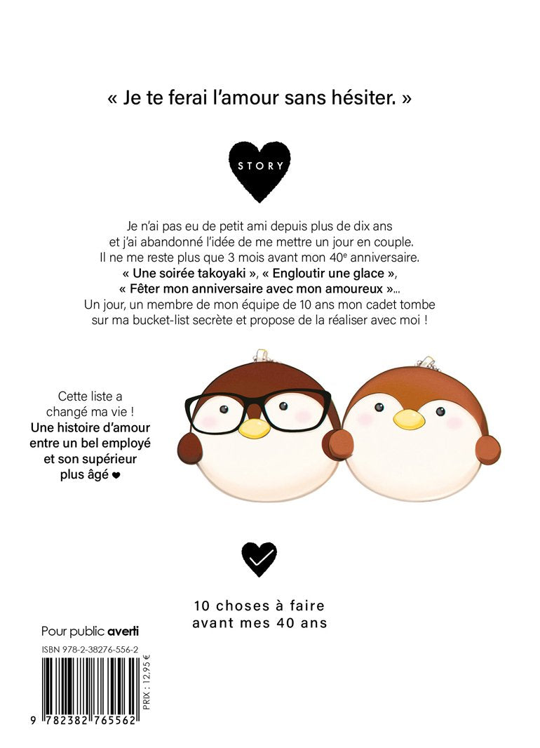 10 choses à faire avant mes 40 ans - Livre (Manga) - Yaoi - Hana Collection