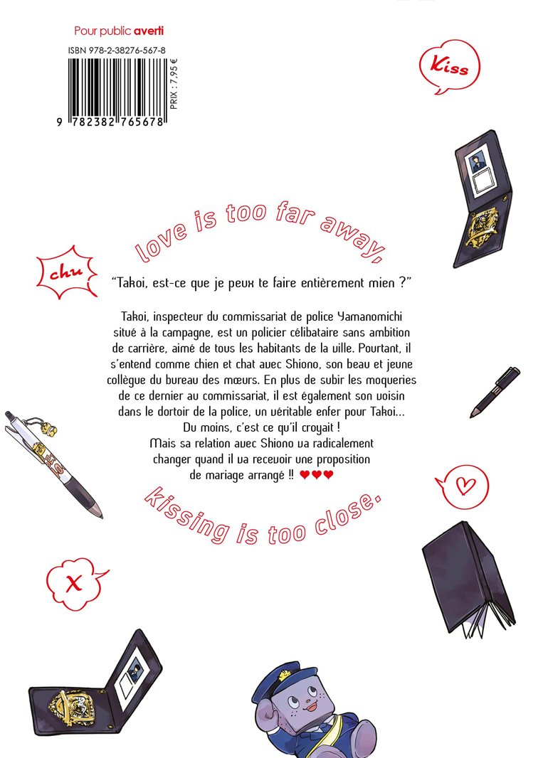 D'abord l'enquête, les baisers, après ! - Tome 01 - Livre (Manga) - Yaoi - Hana Collection