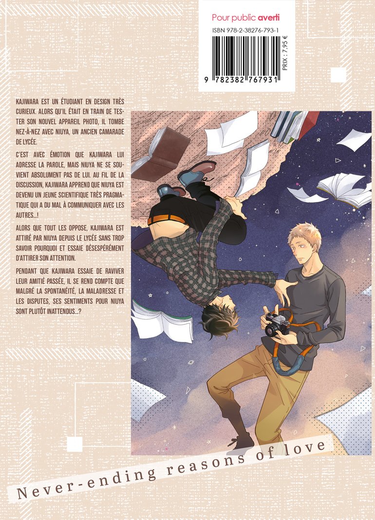 Neverending reasons of love - Livre (Manga) - Yaoi - Hana Book