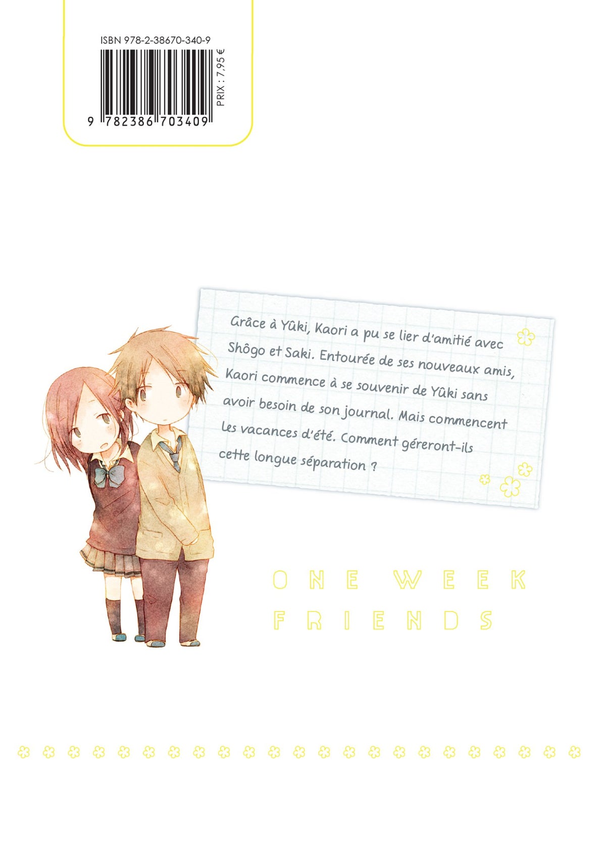 One week friends - Tome 03 - Livre (Manga)