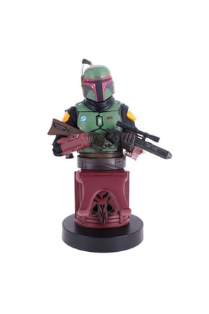 Cable Guys R.E.S.T - Book of Boba Fett - Boba Fett Support pour Téléphone et Manette - flash vidéo