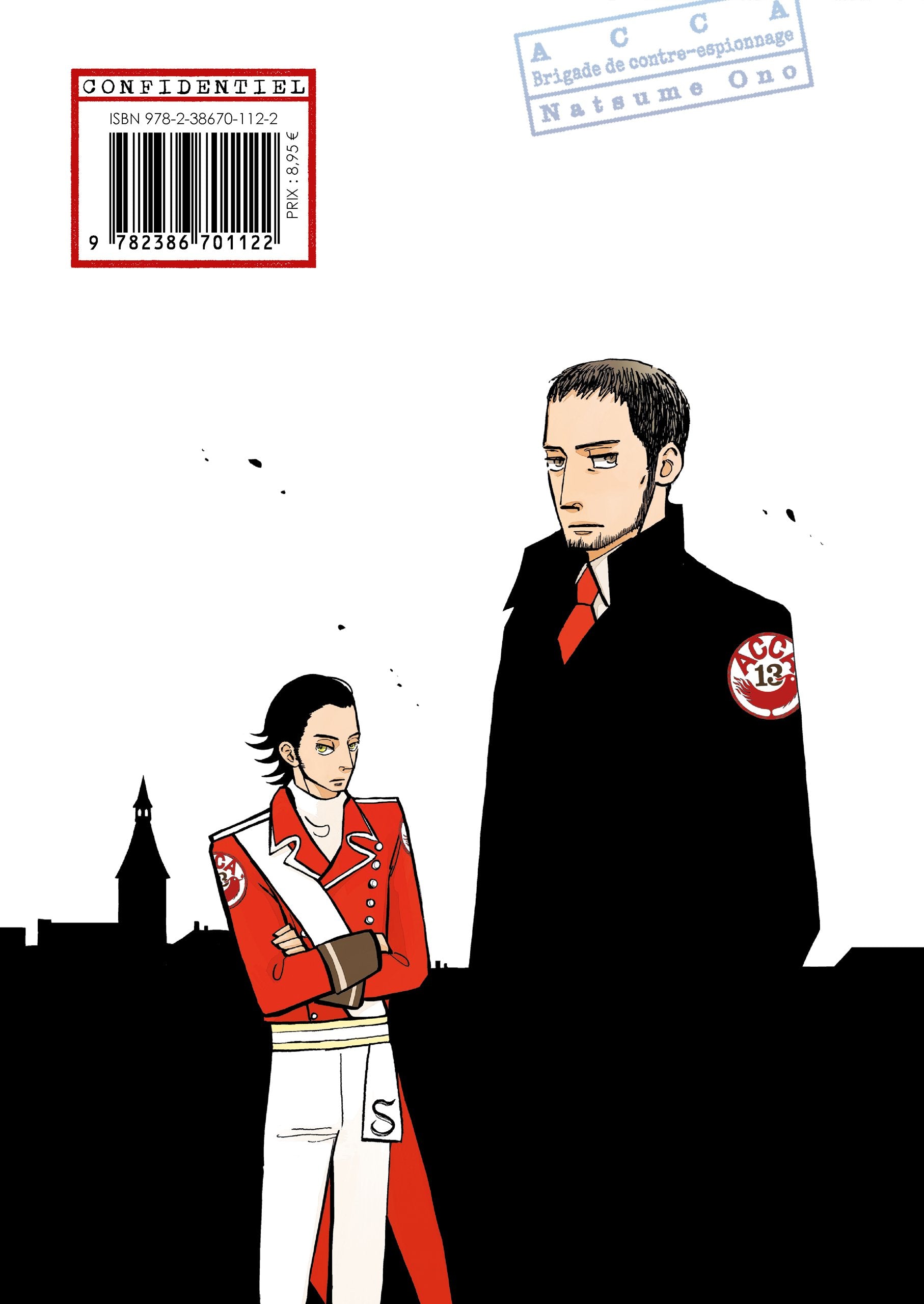 Acca 13 - Brigade de contre-espionnage - Tome 03 - Livre (Manga)