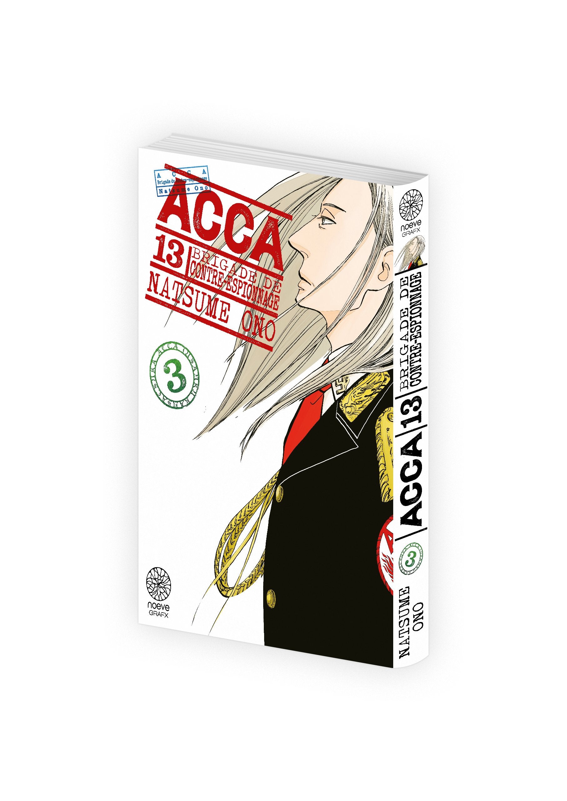 Acca 13 - Brigade de contre-espionnage - Tome 03 - Livre (Manga)