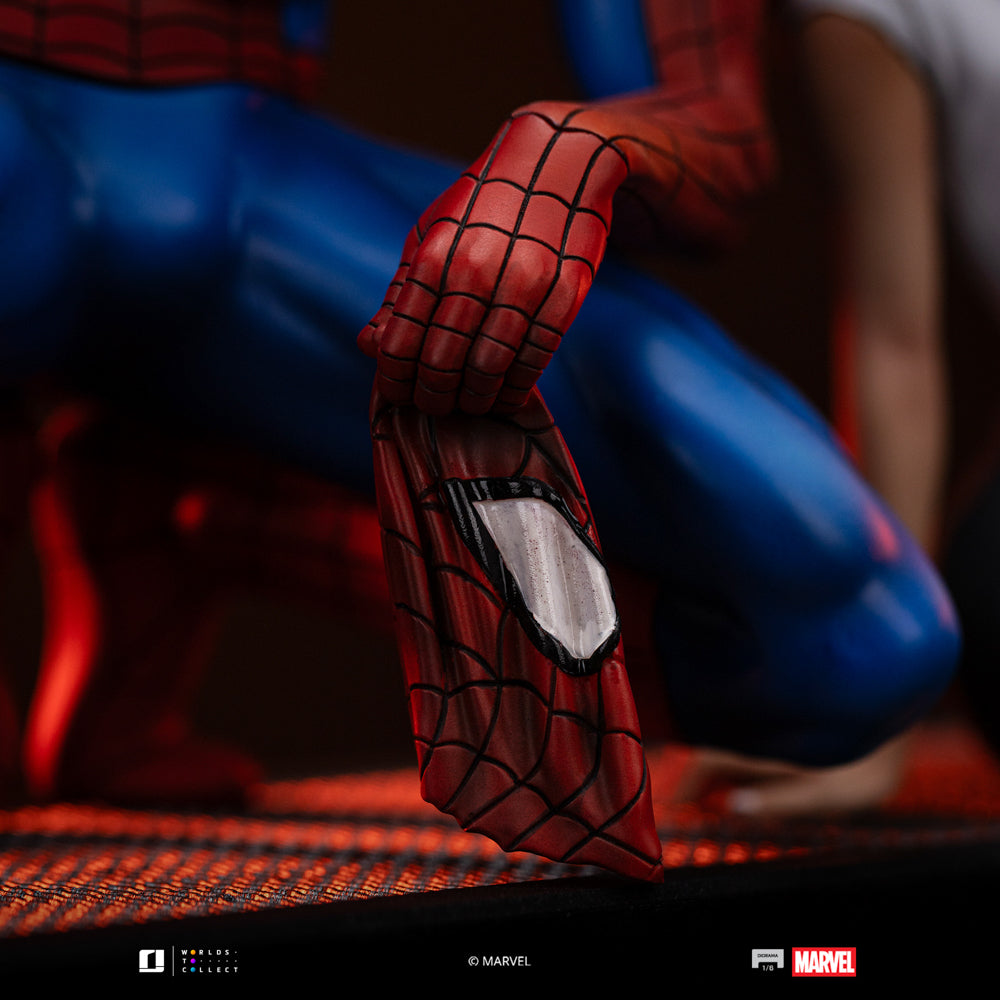 Iron Studios - Sixth Scale Diorama 1/6 - Marvel Comics - Spider-Man et MJ Statue 35cm