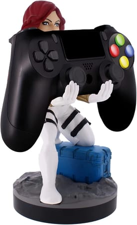 Cable Guys - Marvel - Black Widow Support Chargeur pour Téléphone et Manette - flash vidéo