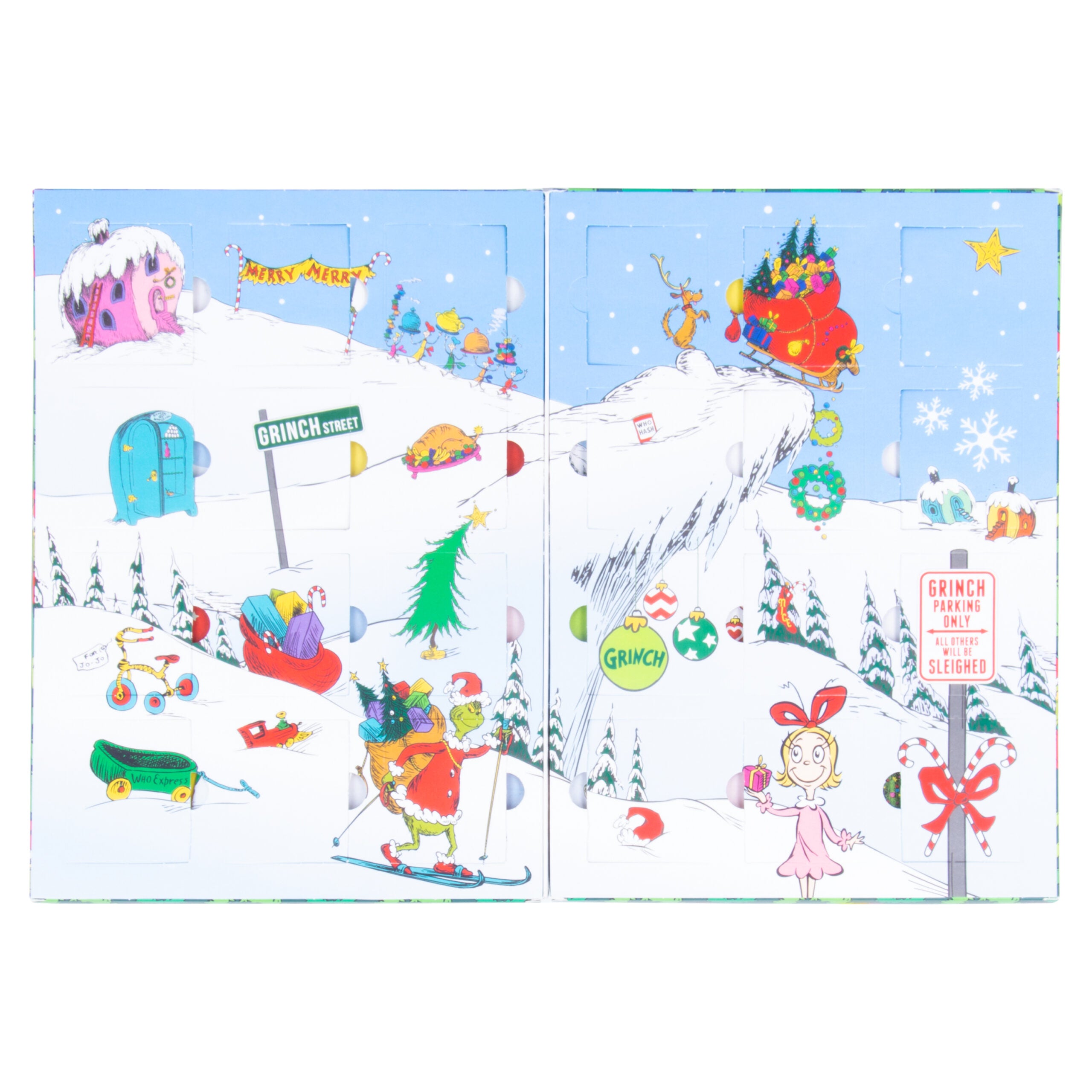 Le Grinch - Calendrier de l'Avent de 24 jours