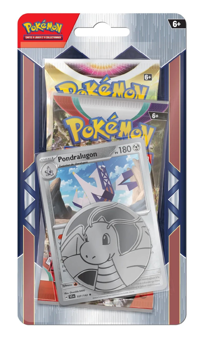Pokémon JCC : Blister amélioré de 2 boosters 2025/01 - flash vidéo