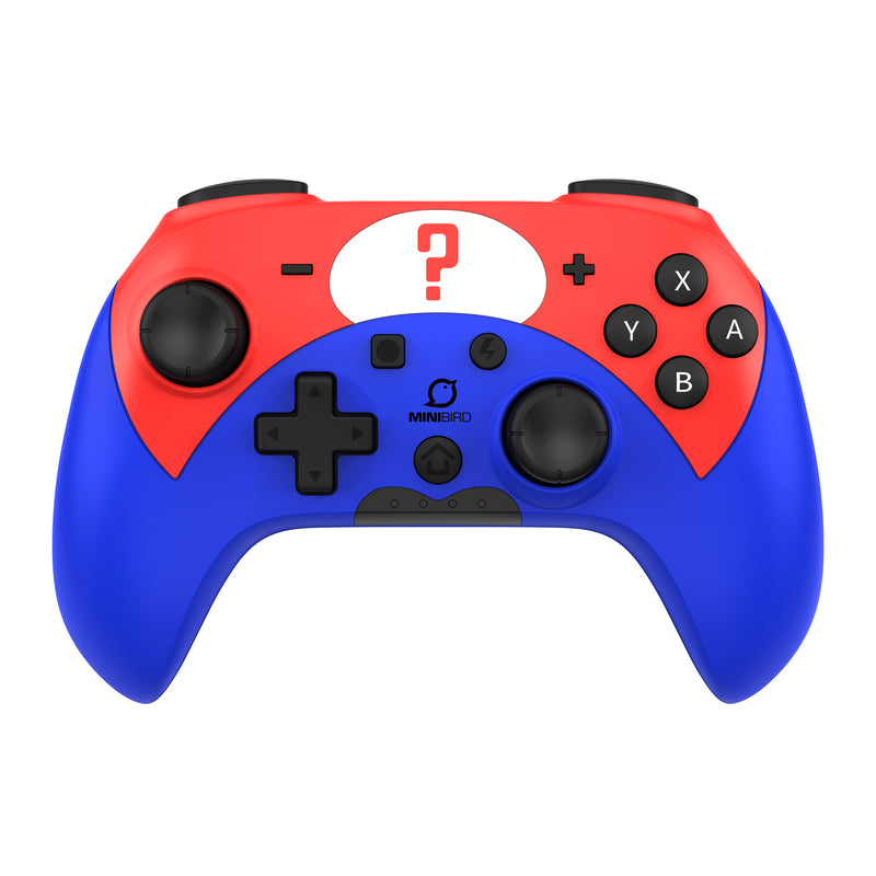 Minibird Pop Top - Manette sans fil Bluetooth "La Question" pour Nintendo Switch
