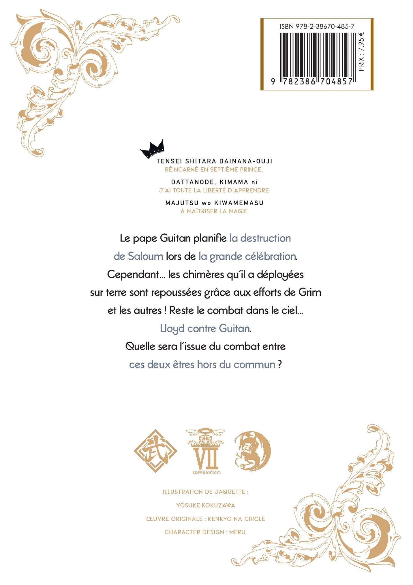 Le Septième Prince - Tome 10 - Livre (Manga)