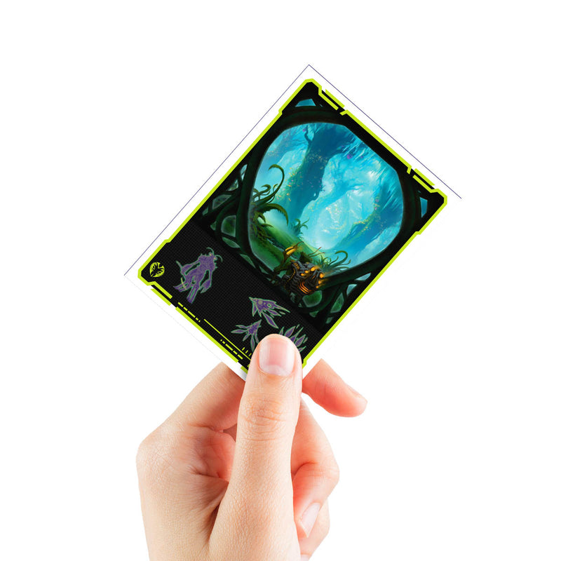 Ultra Pro - Magic: The Gathering - Aux Portes des Éternités - Sachet de 105 protèges cartes Apex Évendo, Havre en Éveil