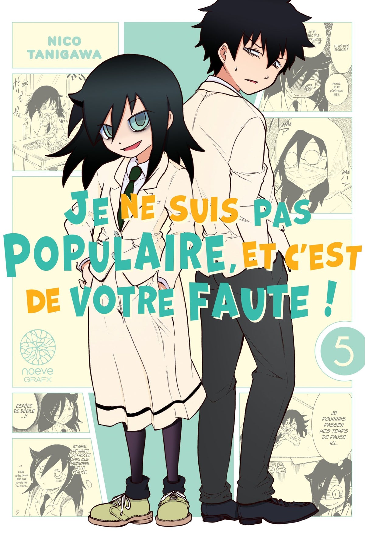 Watamote : Je ne suis pas populaire, et c'est de votre faute! - Tome 05 - Livre (Manga)