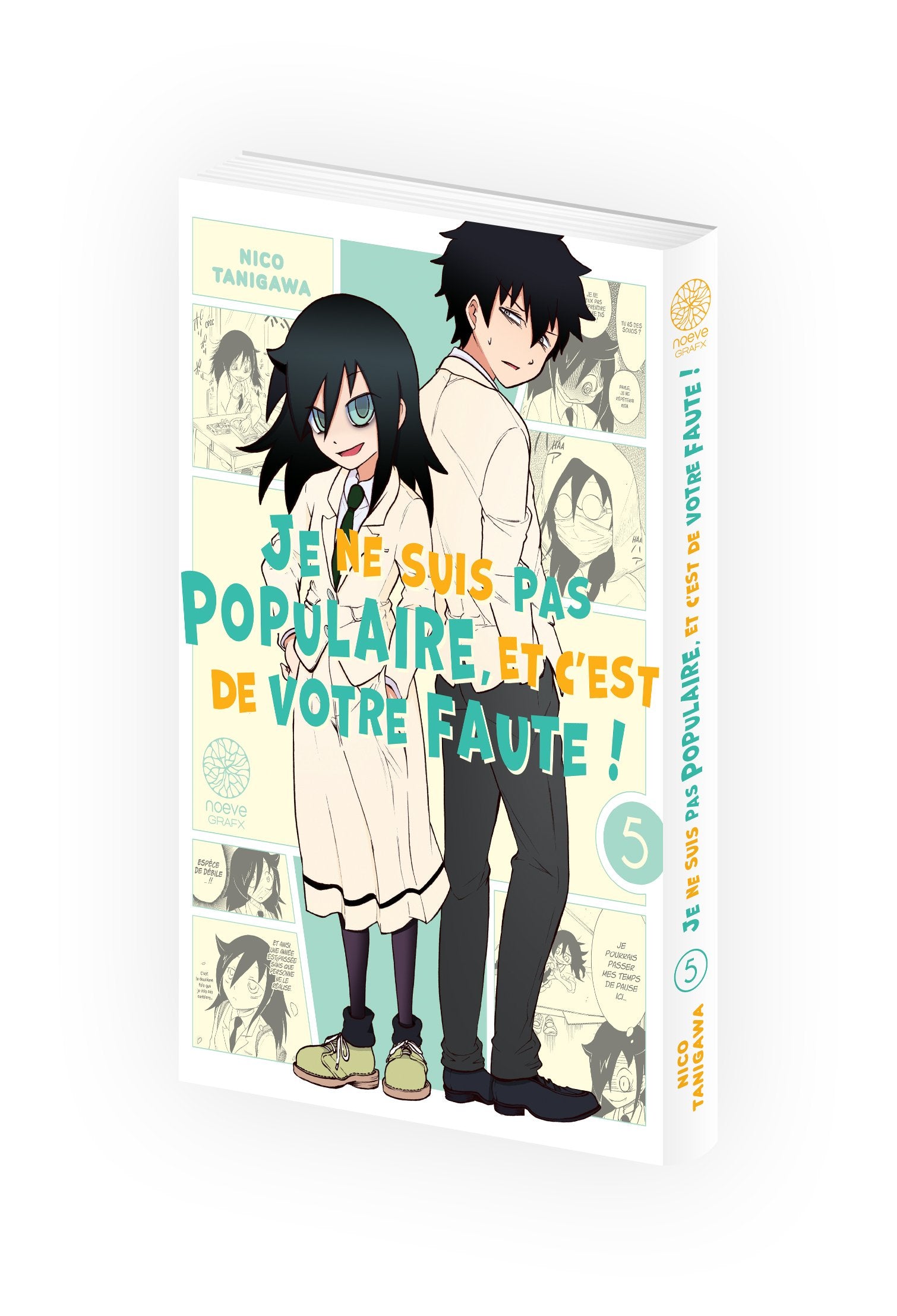 Watamote : Je ne suis pas populaire, et c'est de votre faute! - Tome 05 - Livre (Manga)