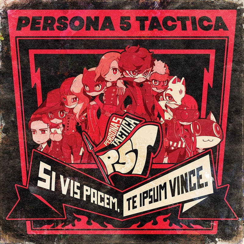 Persona 5 Tactica Official Soundtrack - 4-LP Colored Vinyl
