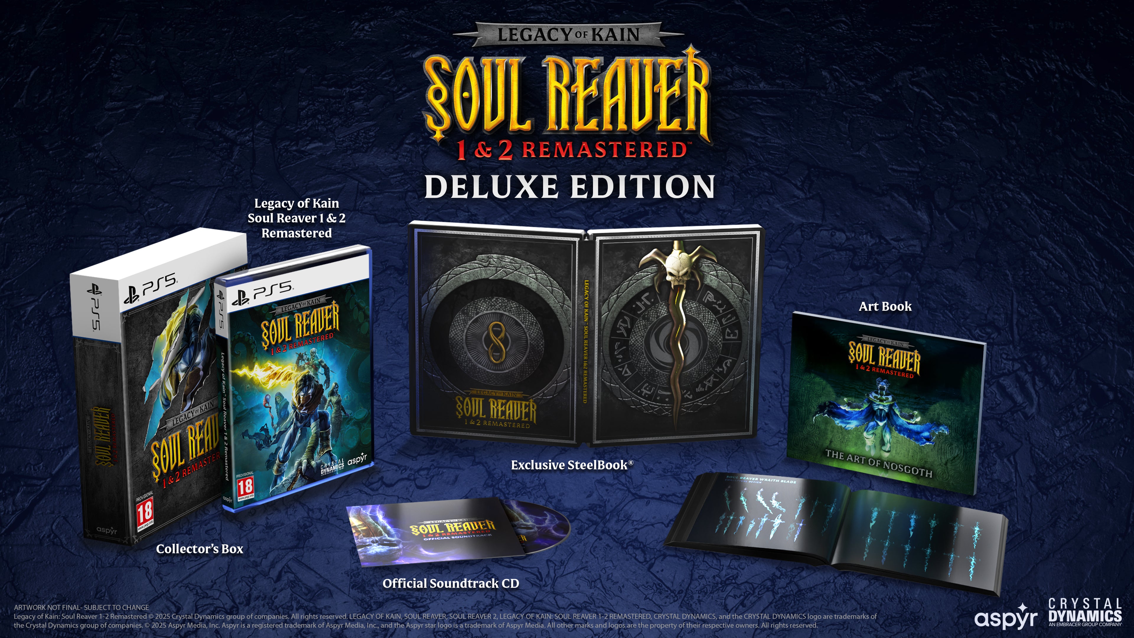 Legacy of Kain : Soul Reaver 1 & 2 Remastered - Deluxe Edition - flash vidéo