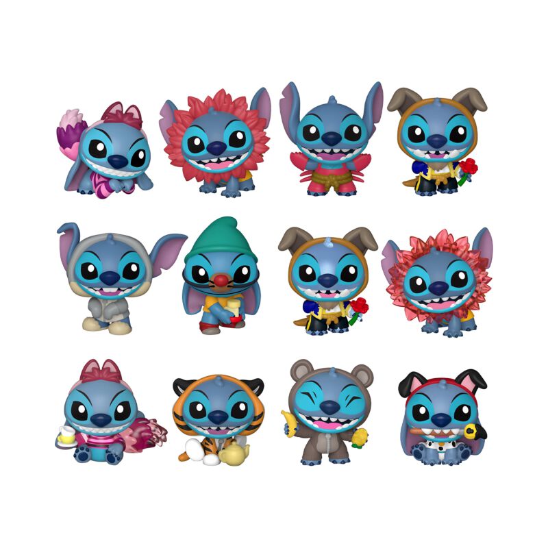 Funko Mystery Minis: Disney - Stitch in Costume Display (12 pcs) - flash vidéo