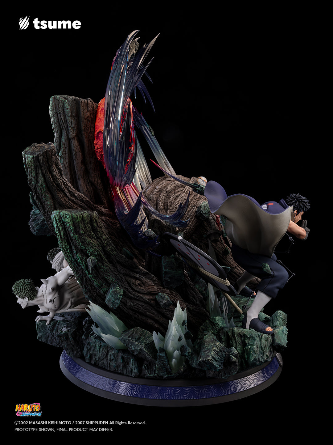 Tsume Art - HQS Dioramax 1/6 - Naruto Shippuden - Obito Uchiwa Statue 54cm