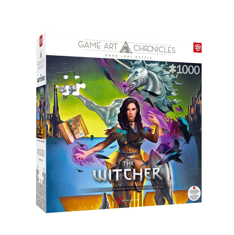 Good Loot Puzzle - The Witcher - Puzzle "Yennefer et Salvador Dali" 1000pcs