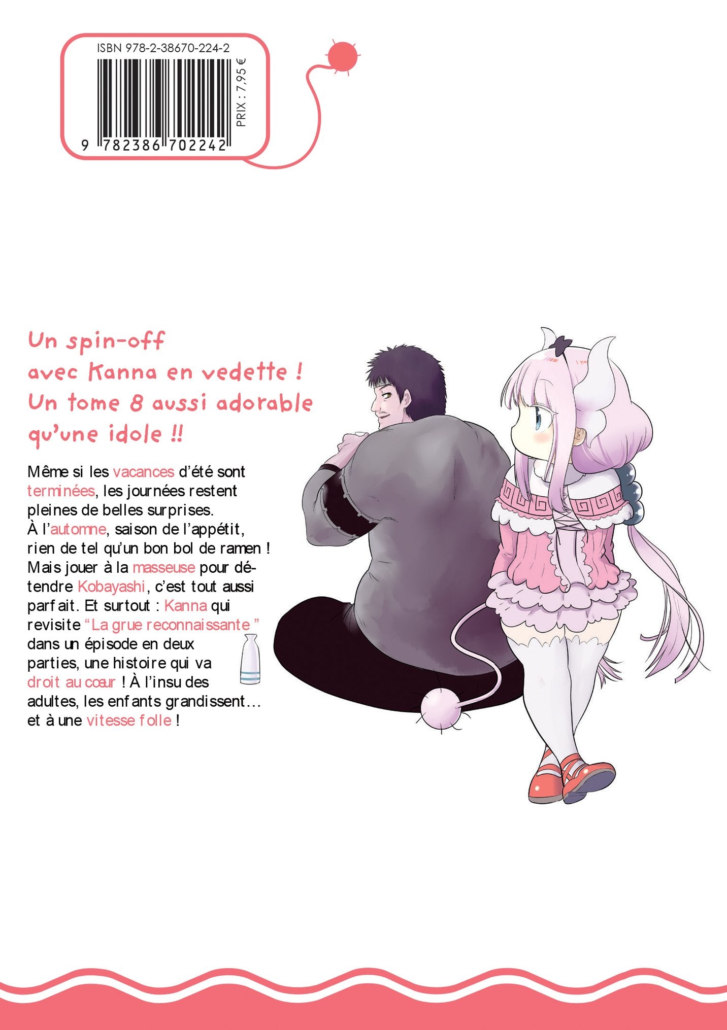 Miss Kobayashi's Dragon Maid - Kanna's Daily Life - Tome 08 - Livre (Manga)