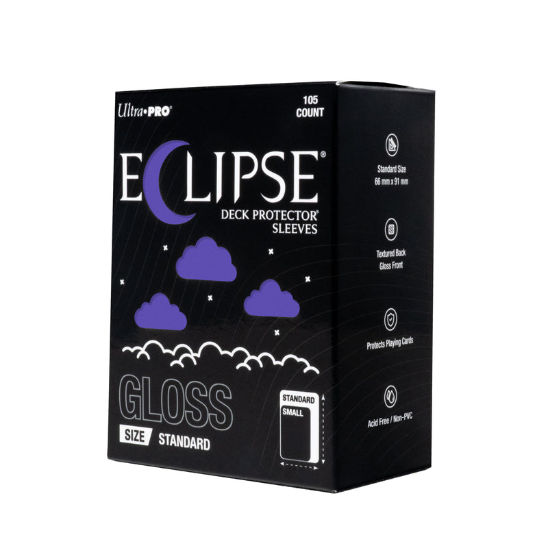 Ultra Pro - Pochettes de protection ECLIPSE standard brillantes - 105 pièces - Violet royal