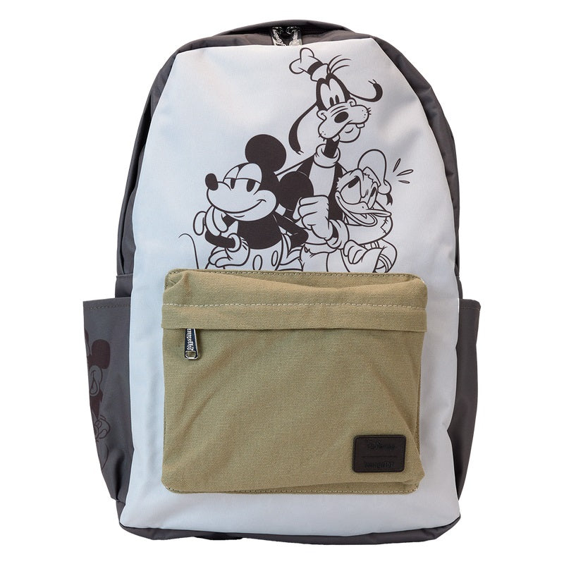 Loungefly: Disney - Mickey and Friends - Nylon Canvas Backpack