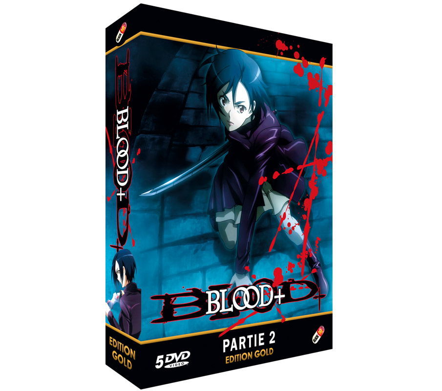 Blood+ (The Last Vampire) - Partie 2 - Coffret DVD + Livret - Edition Gold
