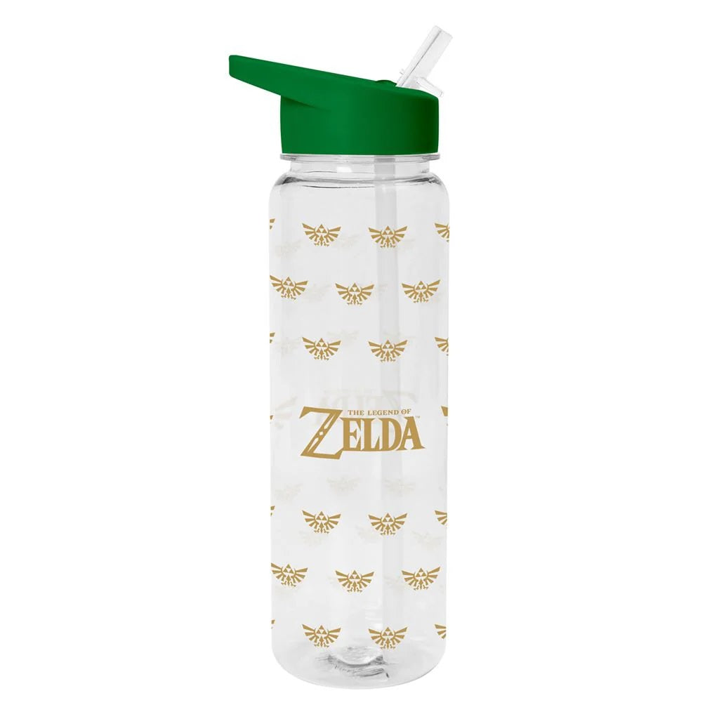 The Legend of Zelda - Bouteille d'eau réutilisable Blason d'Hyrule - flash vidéo