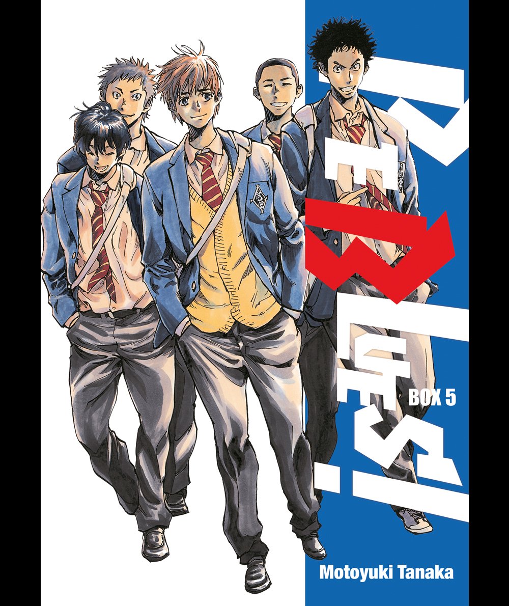 Be Blues! - Partie 5 (Tomes 21 à 25 ) - Coffret 5 mangas