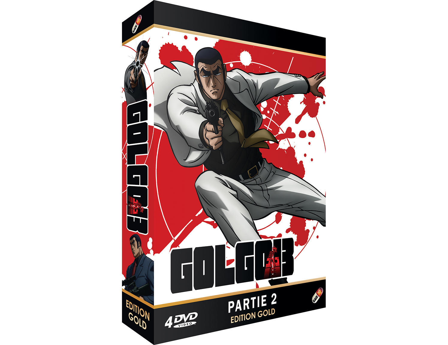 Golgo 13 - Partie 2 - Coffret DVD + Livret - Edition Gold