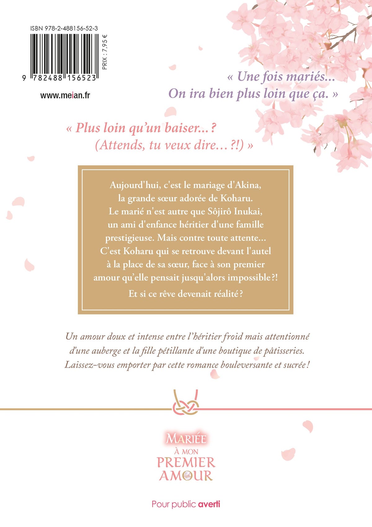 Mariée à mon premier amour - Livre (Manga)