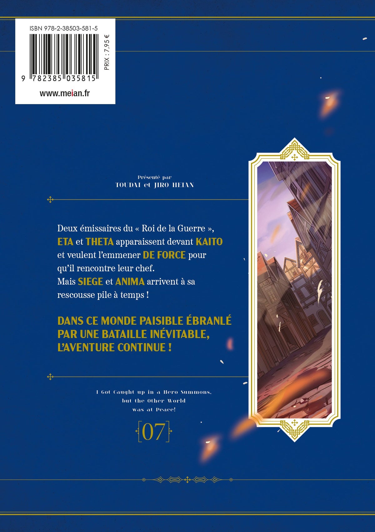 I Got Caught Up In a Hero Summons - Tome 07 - Livre (Manga)