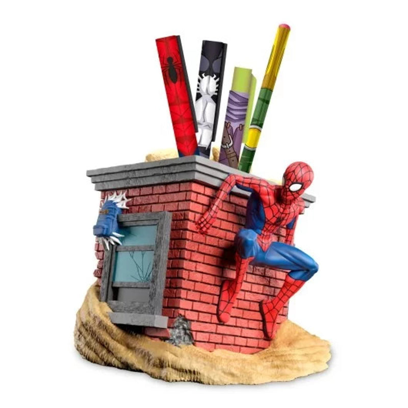 Marvel - Spider-Man - Pot à crayons et ensemble d'écriture Spider-Man
