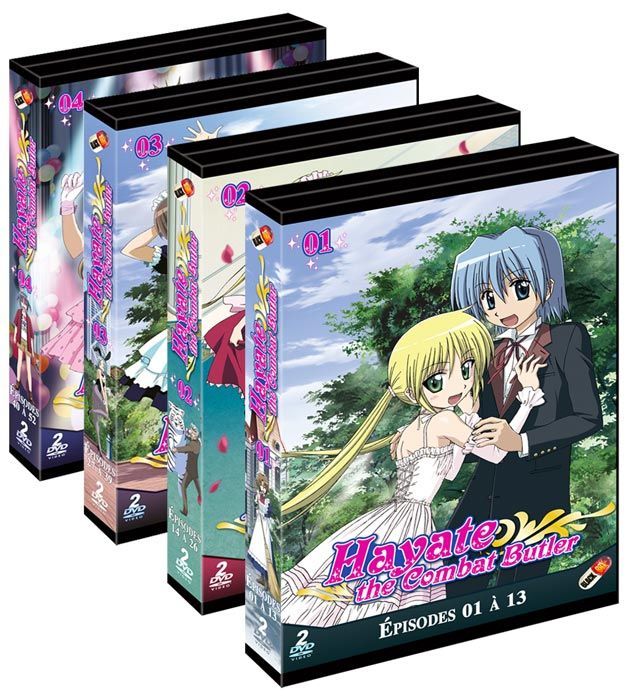 Hayate the combat Butler - Intégrale (Saison 1) - Pack 4 Coffrets (8 DVD)
