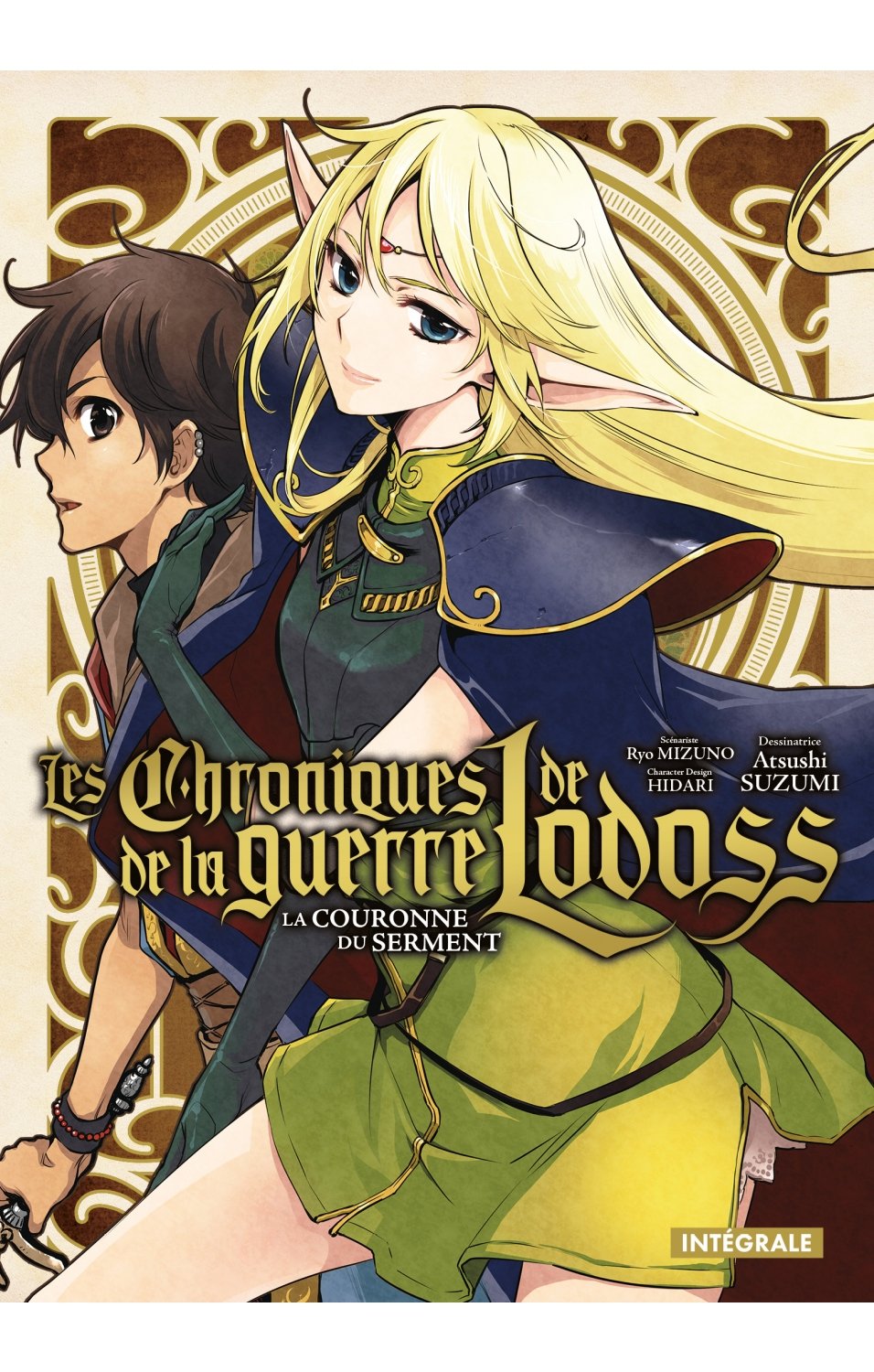 Les Chroniques de la guerre de Lodoss - La Couronne du Serment - Coffret Intégrale (3 tomes)