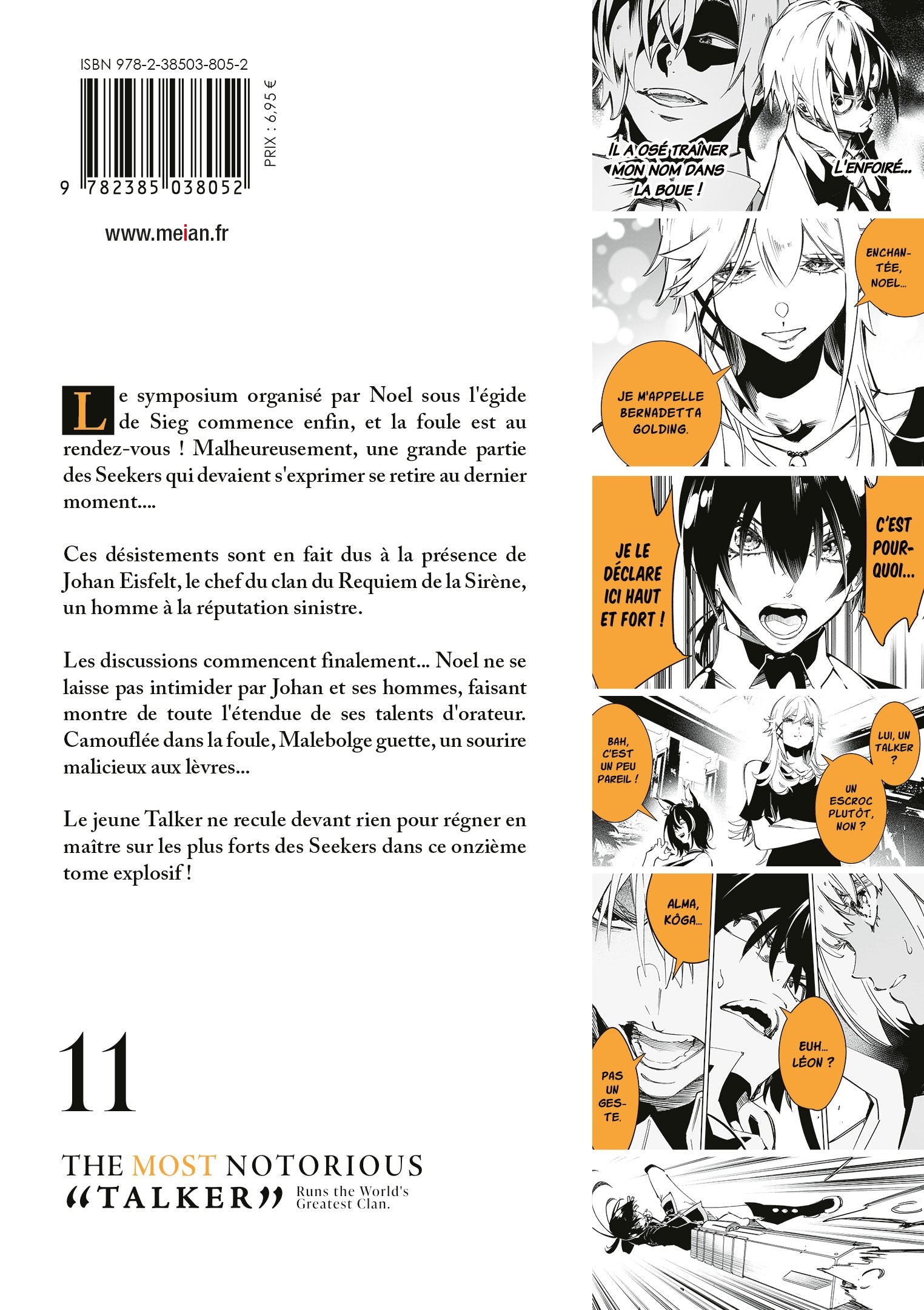 The Most Notorious Talker - Tome 11 - Livre (Manga)