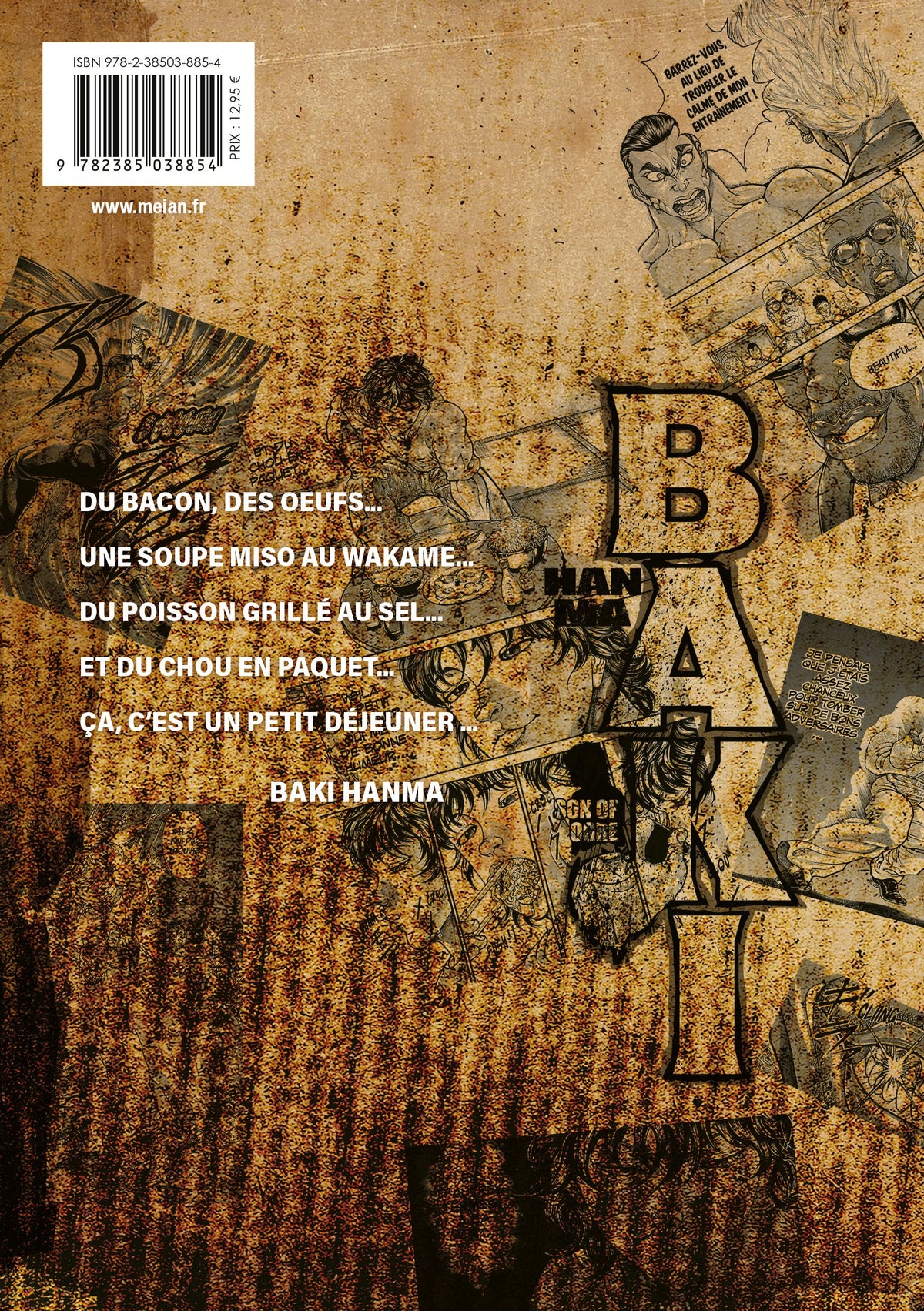 Hanma Baki - Tome 15 - Perfect Edition - Livre (Manga)