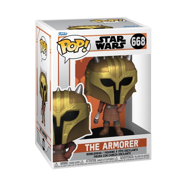 Funko Pop! Star Wars: The Mandalorian Season 3 - The Armorer - flash vidéo