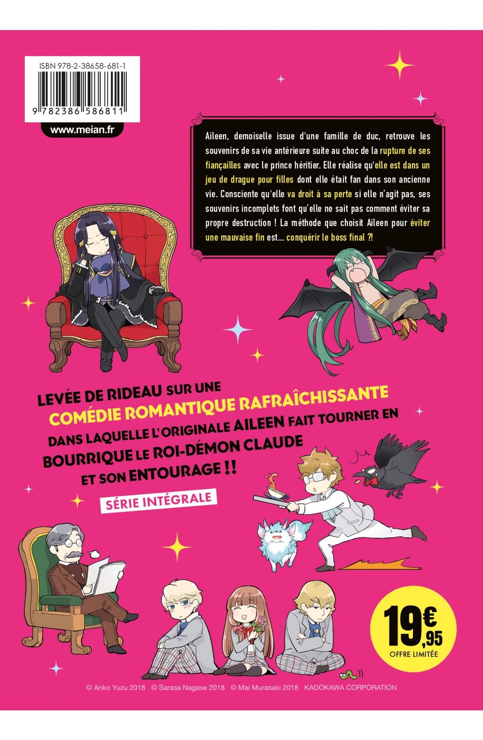Si je suis la Vilaine, autant mater le Boss final - Coffret Intégrale (4 tomes)