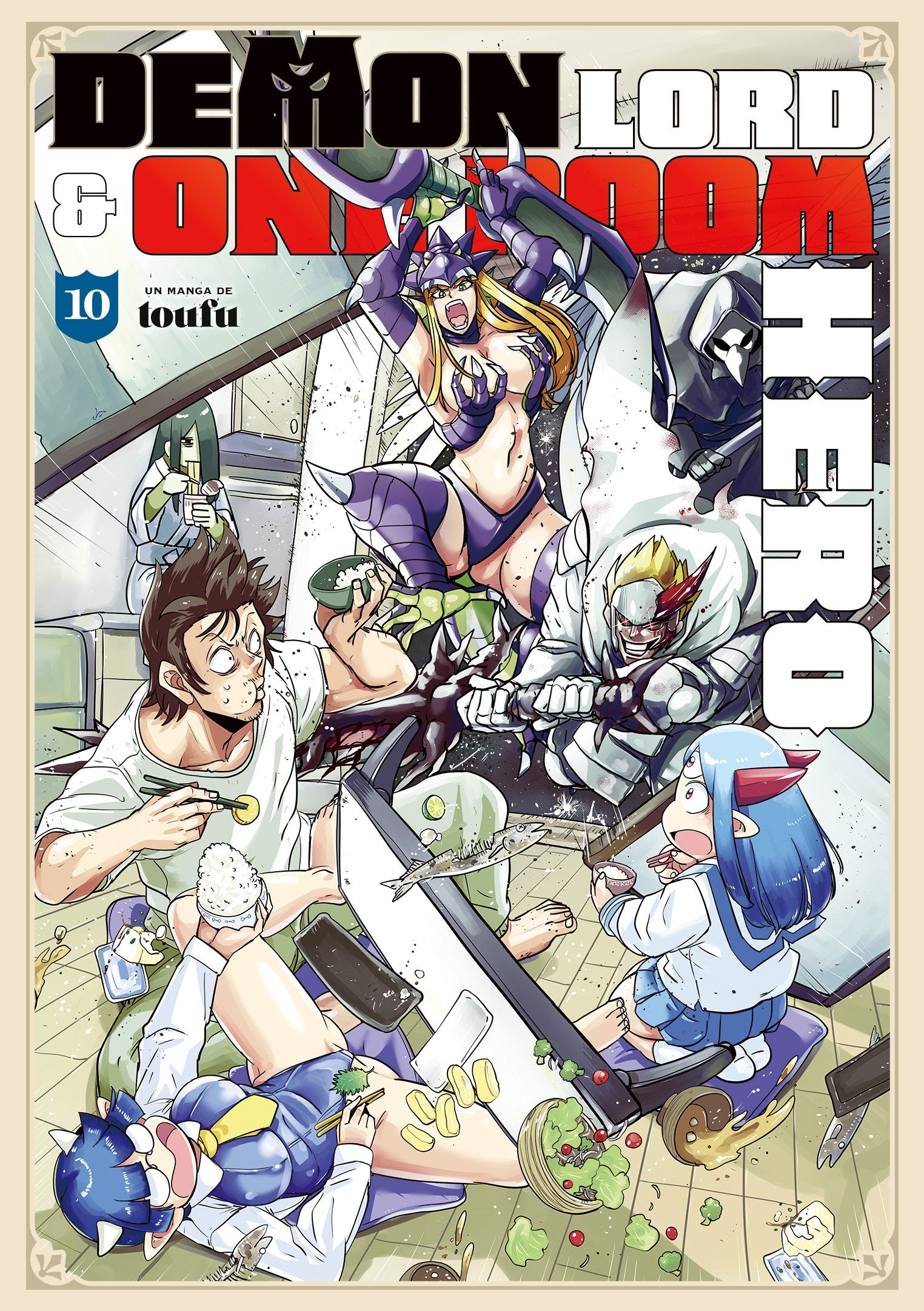 Demon Lord & One Room Hero - Tome 10 - Livre (Manga)