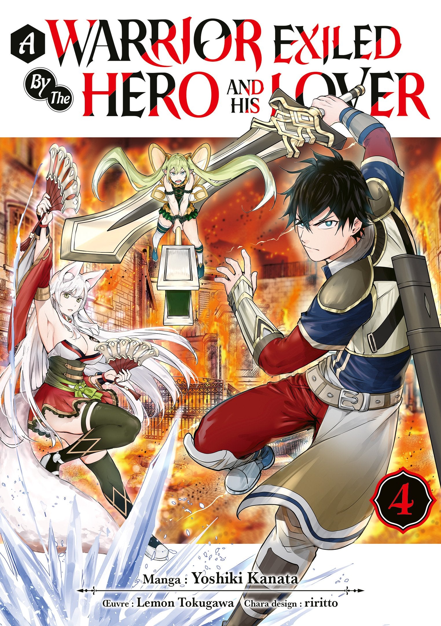 A Warrior Exiled by the Hero and His Lover - Tome 04 - Livre (Manga)