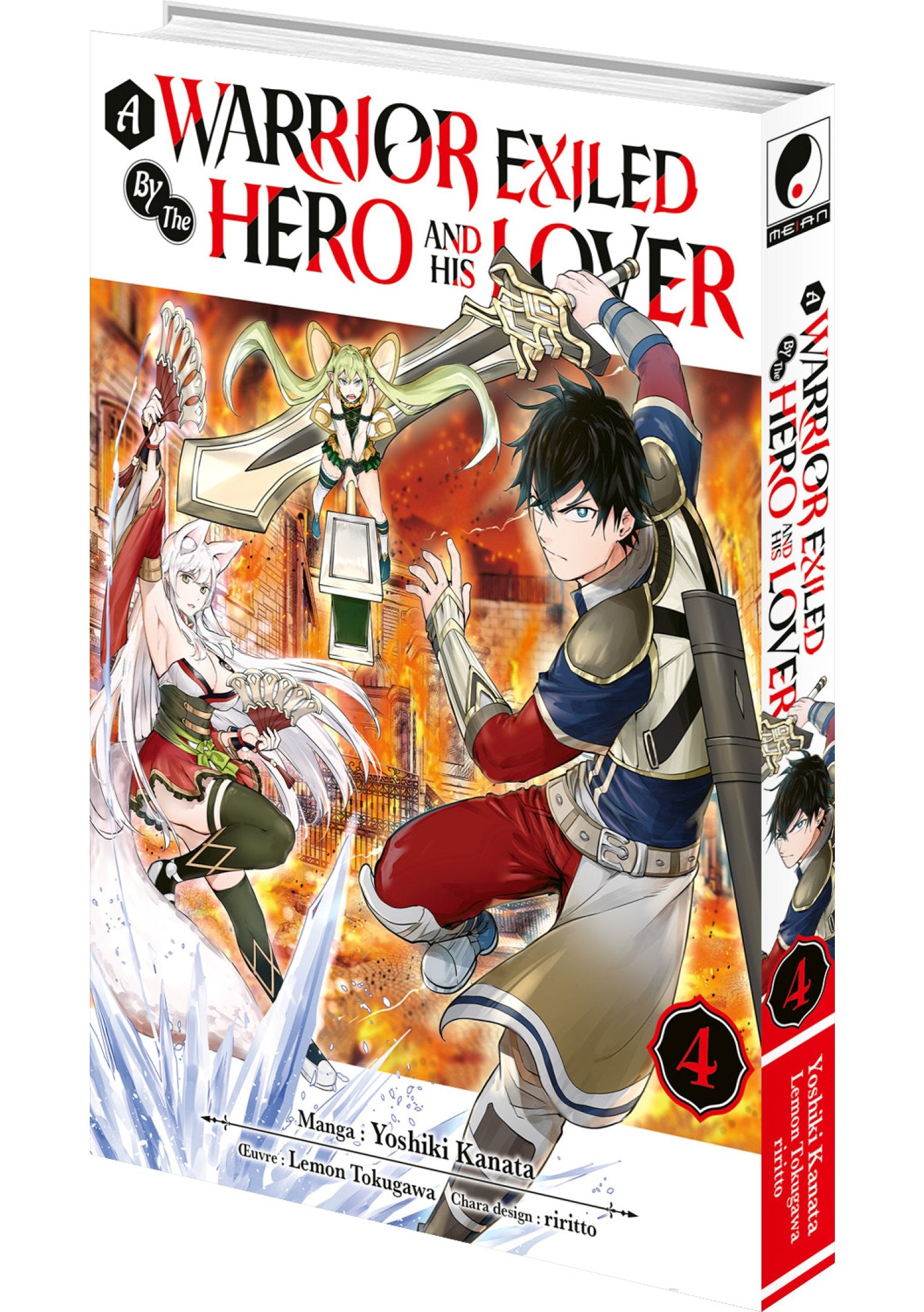 A Warrior Exiled by the Hero and His Lover - Tome 04 - Livre (Manga)